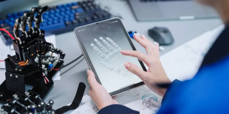 Nurse Looking At Healthcare Model AI Models in Healthcare